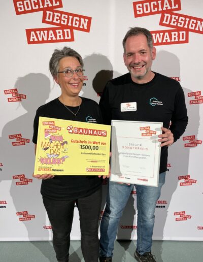 MakerSpace gewinnt Social Design Award 2024