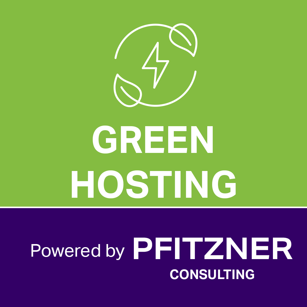 Green Hosting by Pfitzner Consulting Green Hosting by Pfitzner Consulting